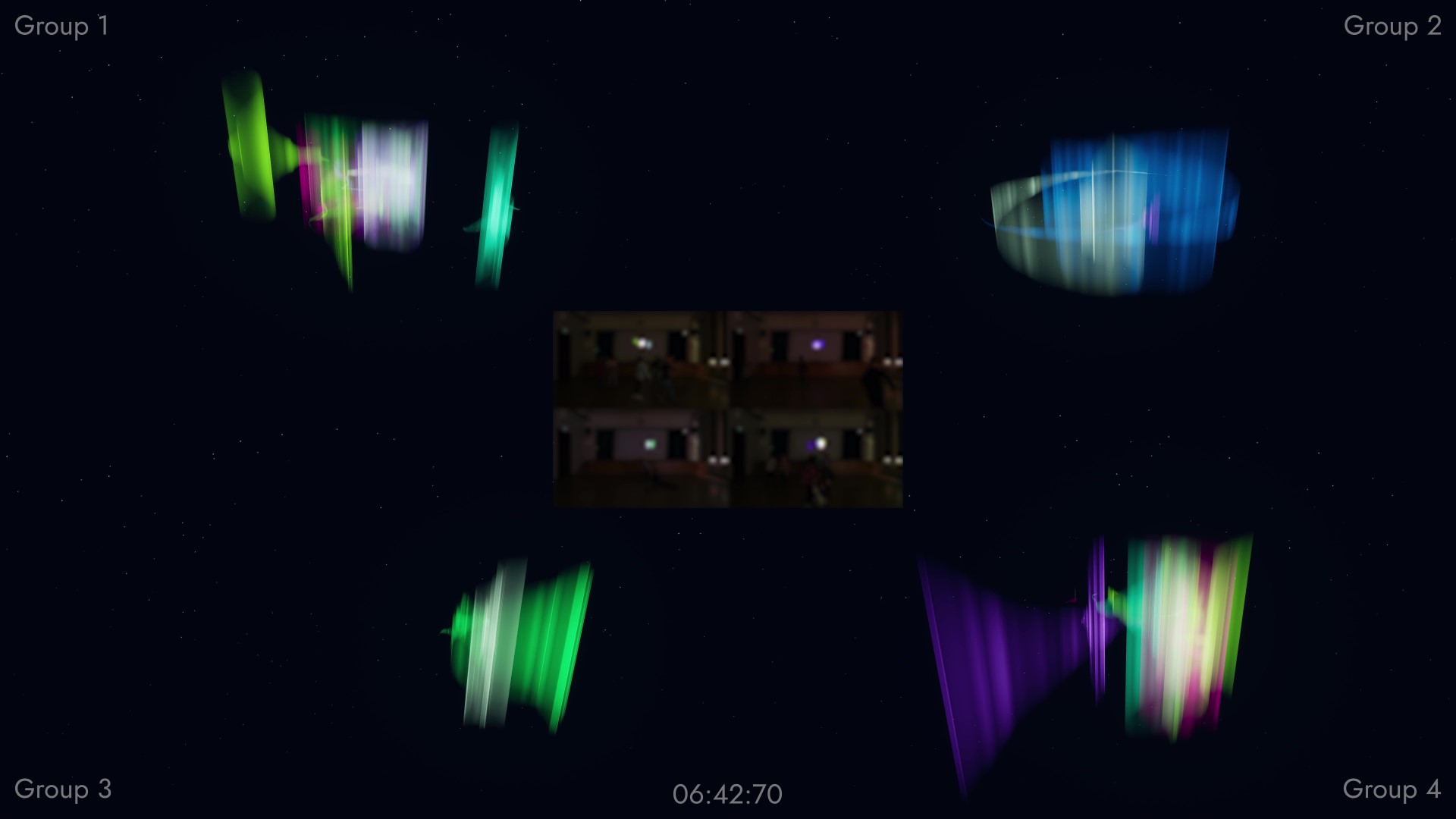 AURORA: Aurora swirls on all groups simultaneously