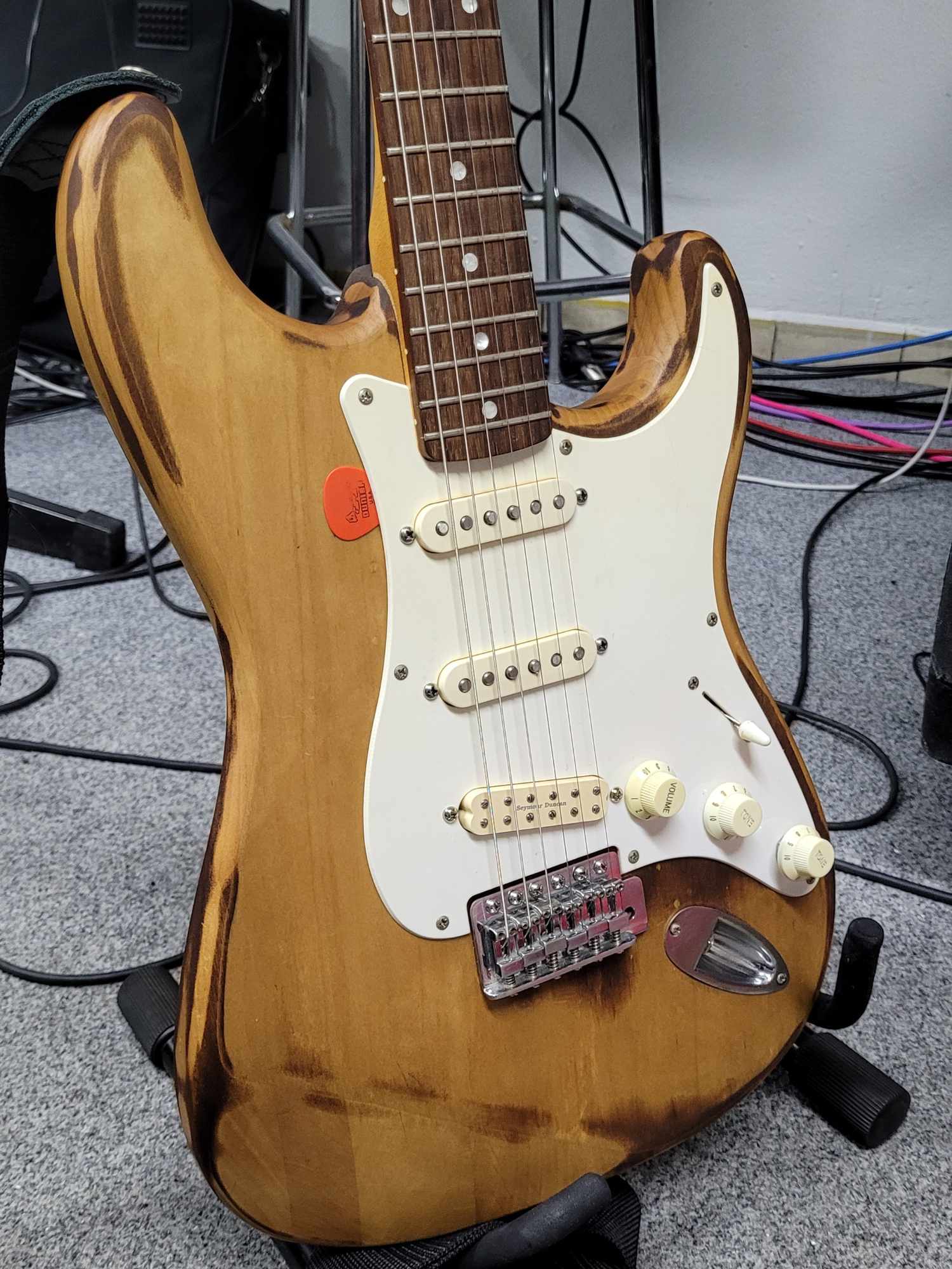 Lightweight Little '59 Strat: finalised e-guitar