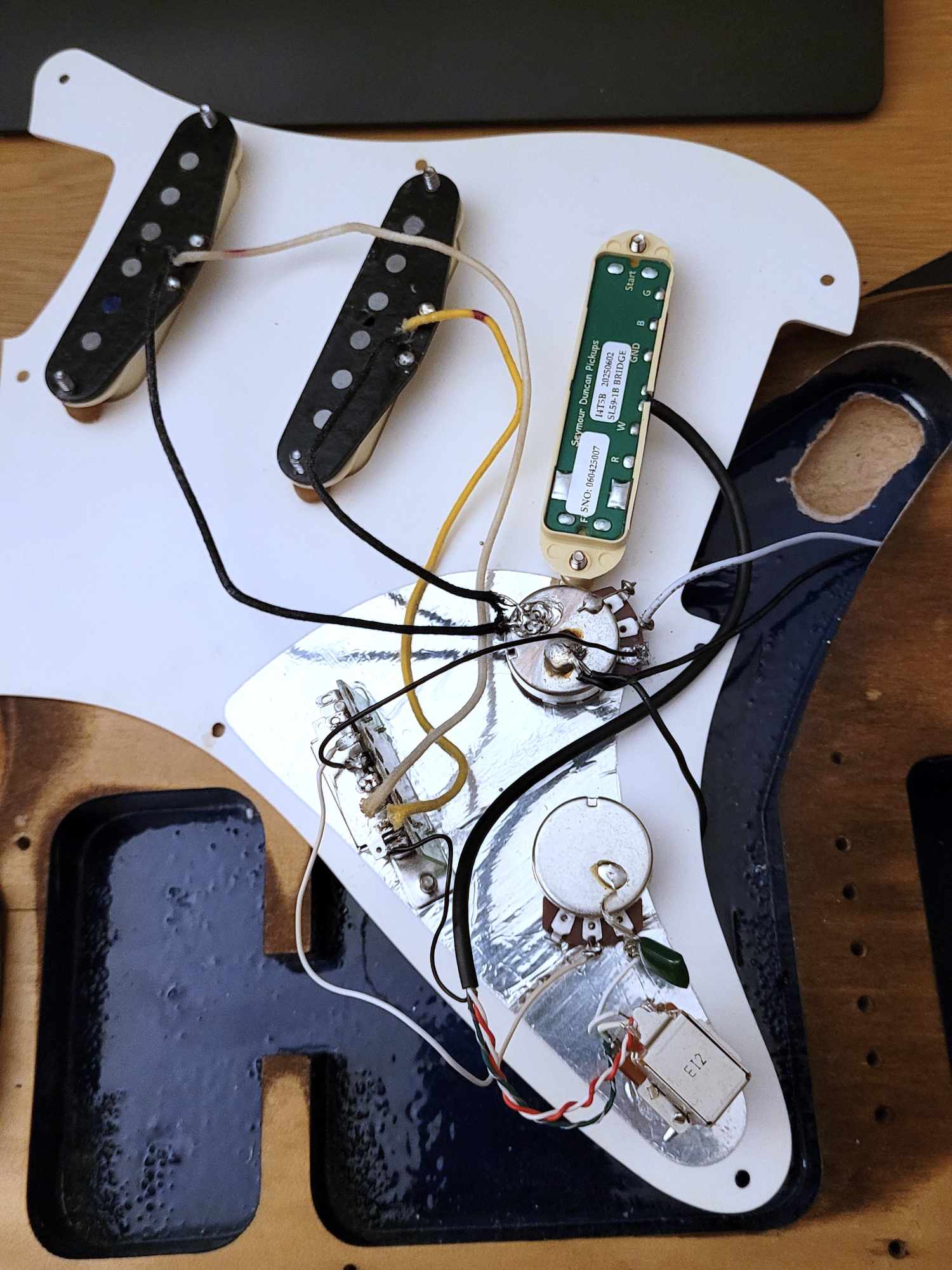 Lightweight Little '59 Strat: final circuit