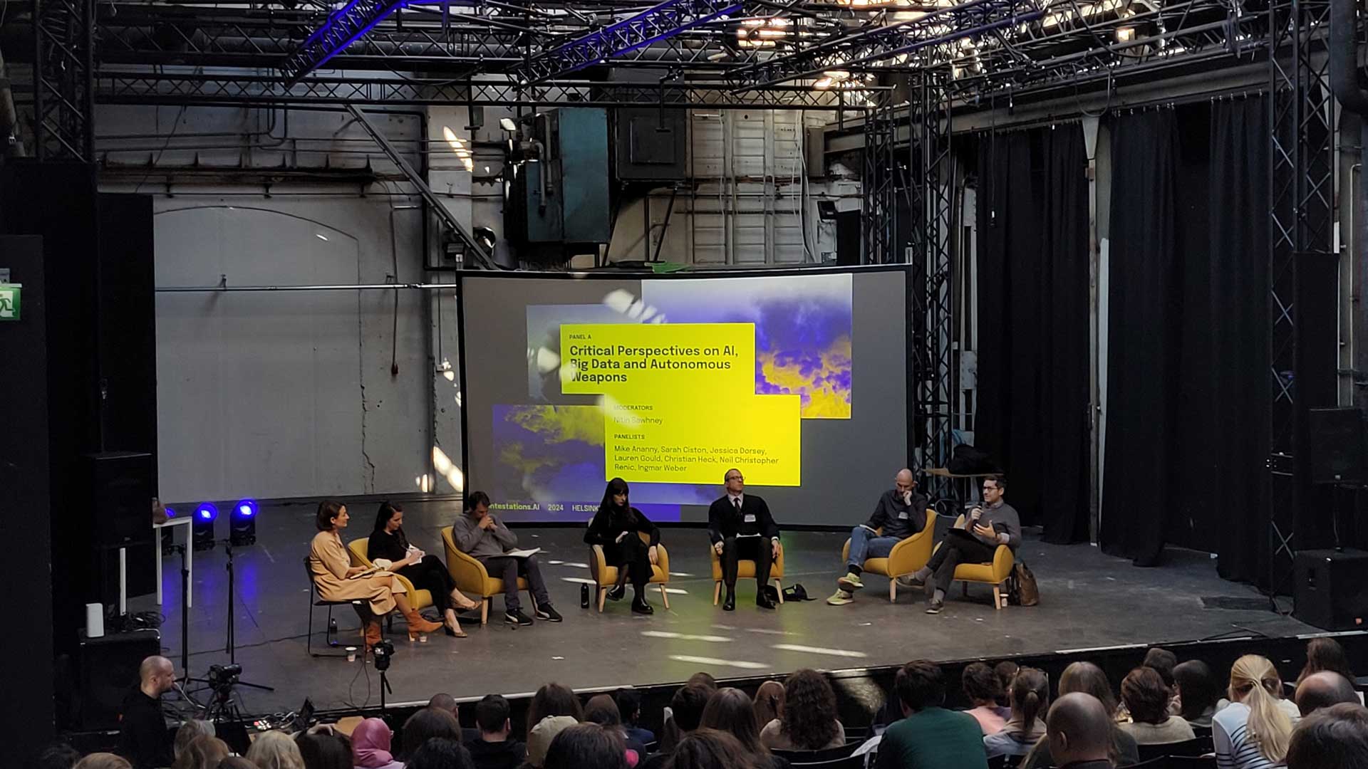 Symposium stage